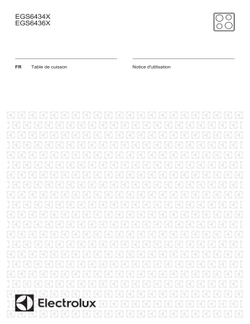 EGS6434X | Electrolux EGS6436X Manuel utilisateur | Fixfr