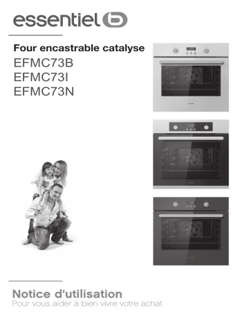 EFMC73B | EFMC73I | Essentiel b EFMC73N Manuel utilisateur | Fixfr