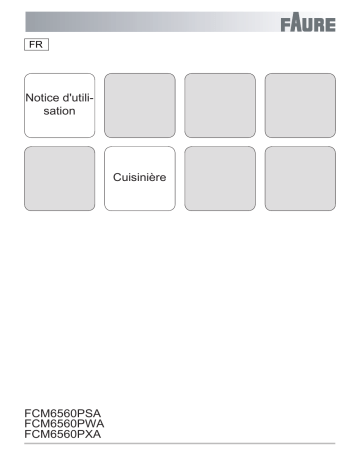FCM6560PXA | FCM6560PWA | Faure FCM6560PSA Manuel utilisateur | Fixfr