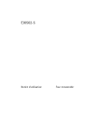 Aeg-Electrolux E30502-5-D Manuel utilisateur