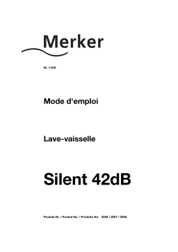 Merker SILENT42DB Manuel utilisateur