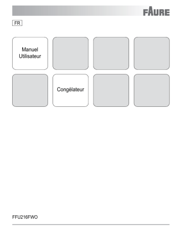 Faure FFU216FWO Manuel utilisateur | Fixfr