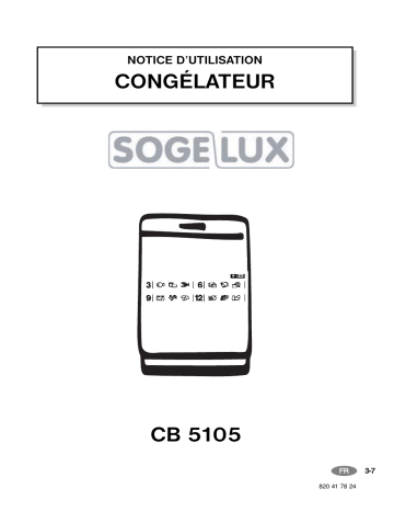 SOGELUX CB5105 Manuel utilisateur | Fixfr