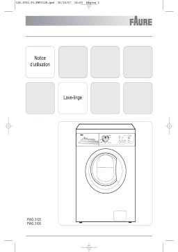 Faure FWG3125 Manuel utilisateur