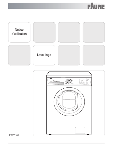 Faure FWF3103 Manuel utilisateur | Fixfr