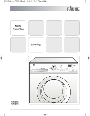 Faure ZWH6125-3 Manuel utilisateur | Fixfr