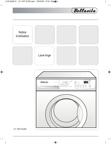 Bellavita LF1470ELED Manuel utilisateur | Fixfr