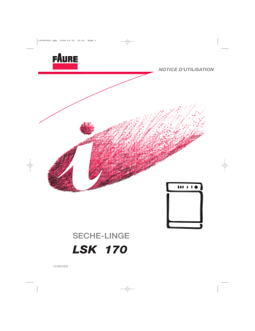 Faure LSK170 Manuel utilisateur | Fixfr