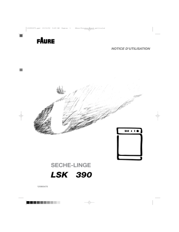 Faure LSK390 Manuel utilisateur | Fixfr