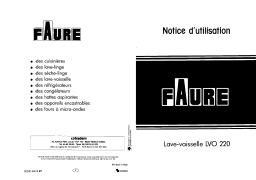 Faure LVO220M Manuel utilisateur