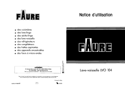 Faure LVO104W Manuel utilisateur