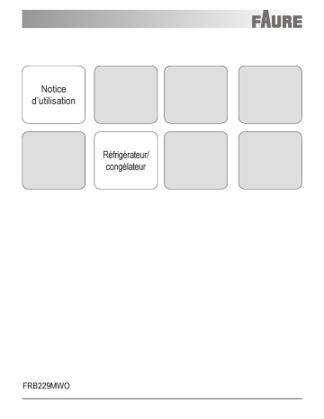 Faure FRB229MWO Manuel utilisateur | Fixfr