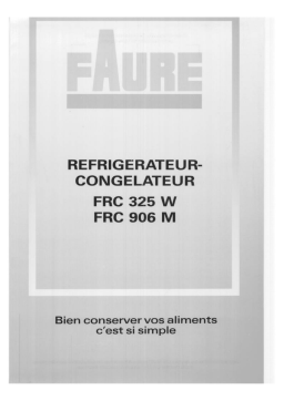 Faure FRC906M-2 Manuel utilisateur