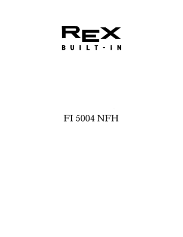 REX FI5004NFH Manuel utilisateur | Fixfr