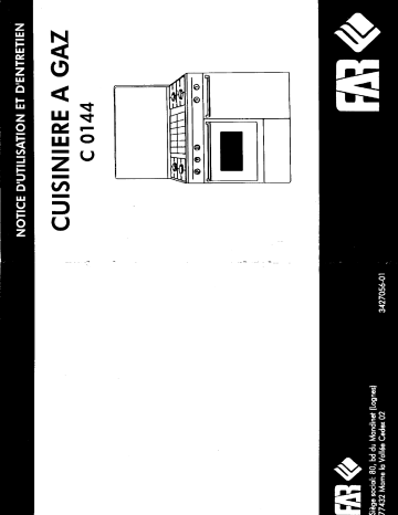 Far C0144 Manuel utilisateur | Fixfr