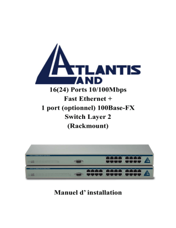 16(24) Ports 10/100Mbps Fast Ethernet + 1 port | Fixfr