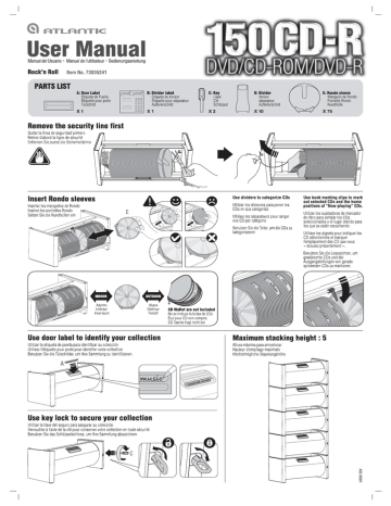 Atlantic 150CD-R Computer Drive User Manual | Fixfr