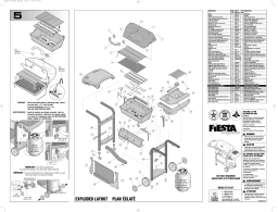 Fiesta Products Gas Grill ET34567 Manuel utilisateur