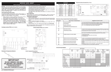 Frigidaire 316458445 Range User Manual | Fixfr