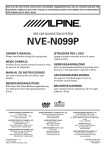 Alpine NVE-N099P GPS Receiver User Manual