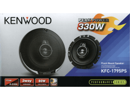 Kenwood Car Speaker KFC-1795PS Manuel utilisateur