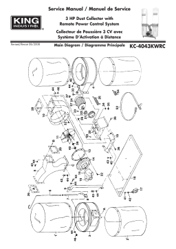 King Canada Dust Collector KC-4043KWRC Manuel utilisateur