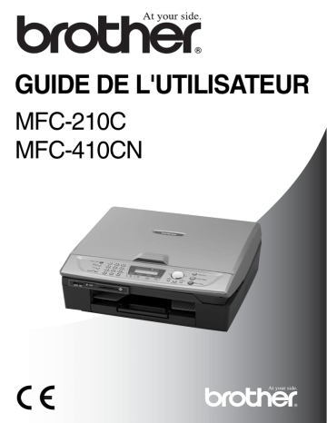 Brother 210C All in One Printer User Manual | Fixfr