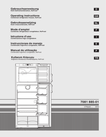 Liebherr 7081 885-01 Refrigerator User Manual | Fixfr
