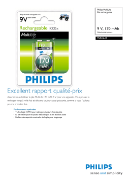 Philips Power Supply 9VB1A17 Manuel utilisateur