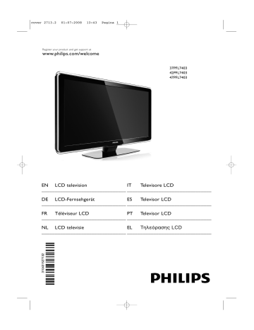 Philips Trimmer 47PFL7403 Manuel utilisateur | Fixfr