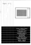 Smeg FORNO S12 Microwave Oven User Manual