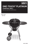 Weber 080309 Charcoal Grill User Manual