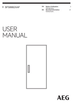 AEG SFS8882XAF Manuel utilisateur