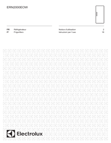 Electrolux ERN2000EOW Manuel utilisateur | Fixfr