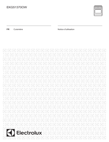 Electrolux EKG51370OW Manuel utilisateur | Fixfr