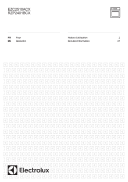 Electrolux EZC2510ACX Manuel utilisateur