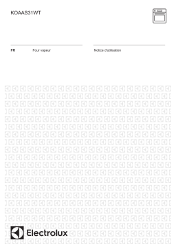 Electrolux KOAAS31WT Manuel utilisateur