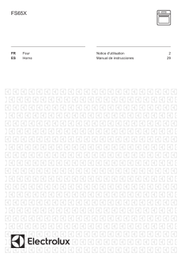 Electrolux FS65X Manuel utilisateur