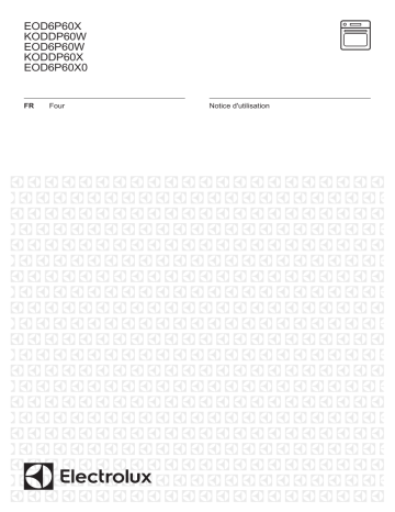 KODDP60W | EOD6P60X0 | EOD6P60W | KODDP60X | Electrolux EOD6P60X Manuel utilisateur | Fixfr