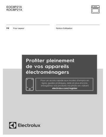 EOC8P21X | Electrolux KOCBP21X Manuel utilisateur | Fixfr