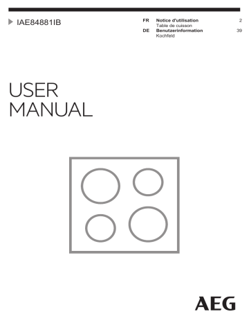 AEG IAE84881IB Manuel utilisateur | Fixfr