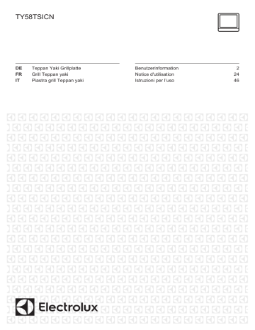 Electrolux TY58TSICN Manuel utilisateur | Fixfr