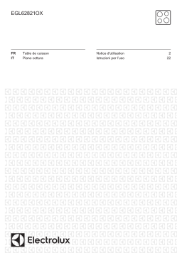 Electrolux EGL62821OX Manuel utilisateur