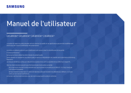 Samsung C43J890DKA Manuel utilisateur