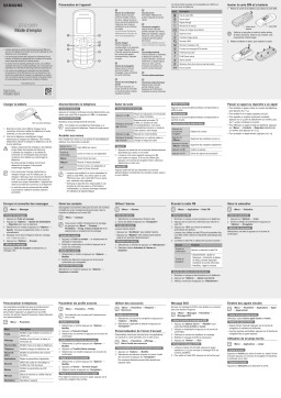 Samsung GT-E1205Y Manuel utilisateur