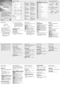 Samsung SM-B110E Manuel utilisateur