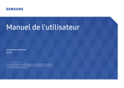 Samsung OH75F Manuel utilisateur