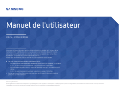 Samsung IC025H Manuel utilisateur