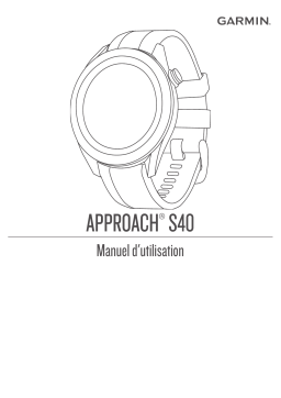 Garmin Approach® S40 Manuel utilisateur