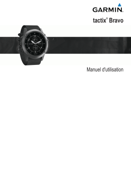 Garmin tactix® Bravo Manuel utilisateur